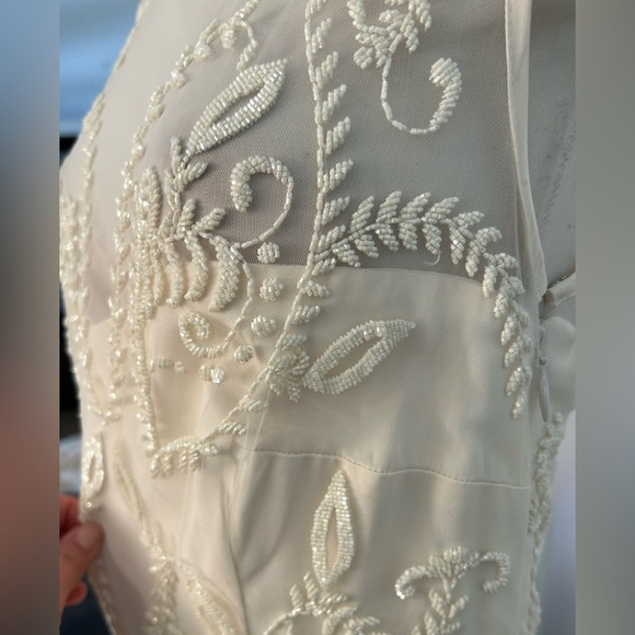 NICOLE MILLER BRIDAL WEDDING DRESS LEIGH OK10000 / PS0004 $3200 SZ 8 - Picture 12 of 17